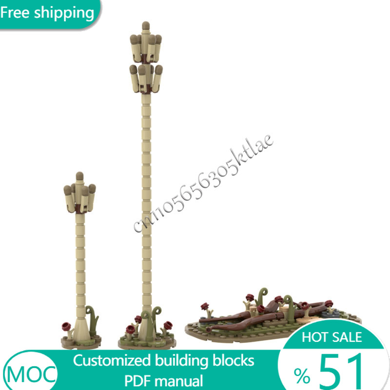 Kids Toys Blocks - 150 PCS Trees Prototaxites loganii MOC