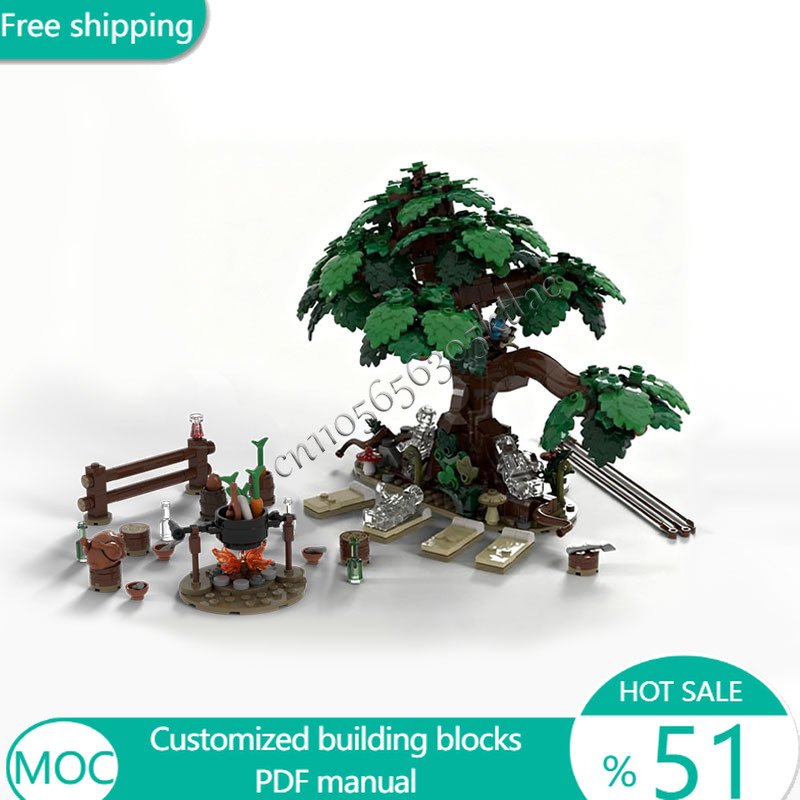 Kids Toys Blocks - 688 PCS Trees Apple Tree Adventuring
