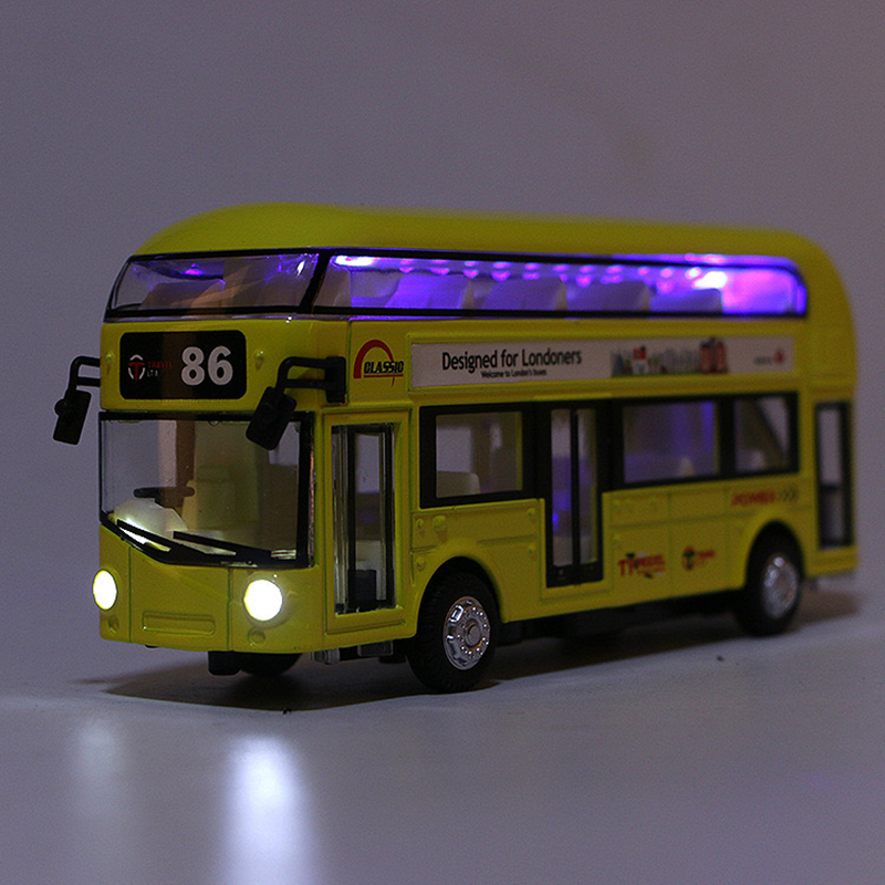 17CM Double Decker London Bus  - Kids Toys London ulasan dan harga