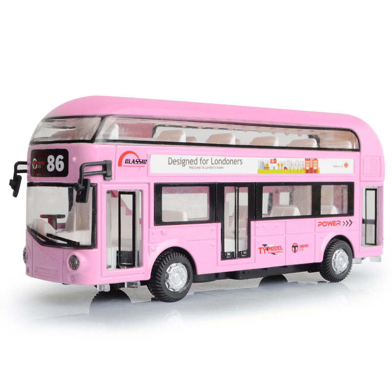 17CM Double Decker London Bus  - Kids Toys London ulasan dan harga