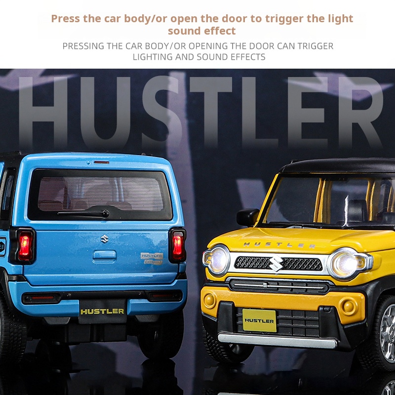 1:22 Suzuki HUSTLER Alloy Simu - Kids Toys Jeep ulasan dan harga