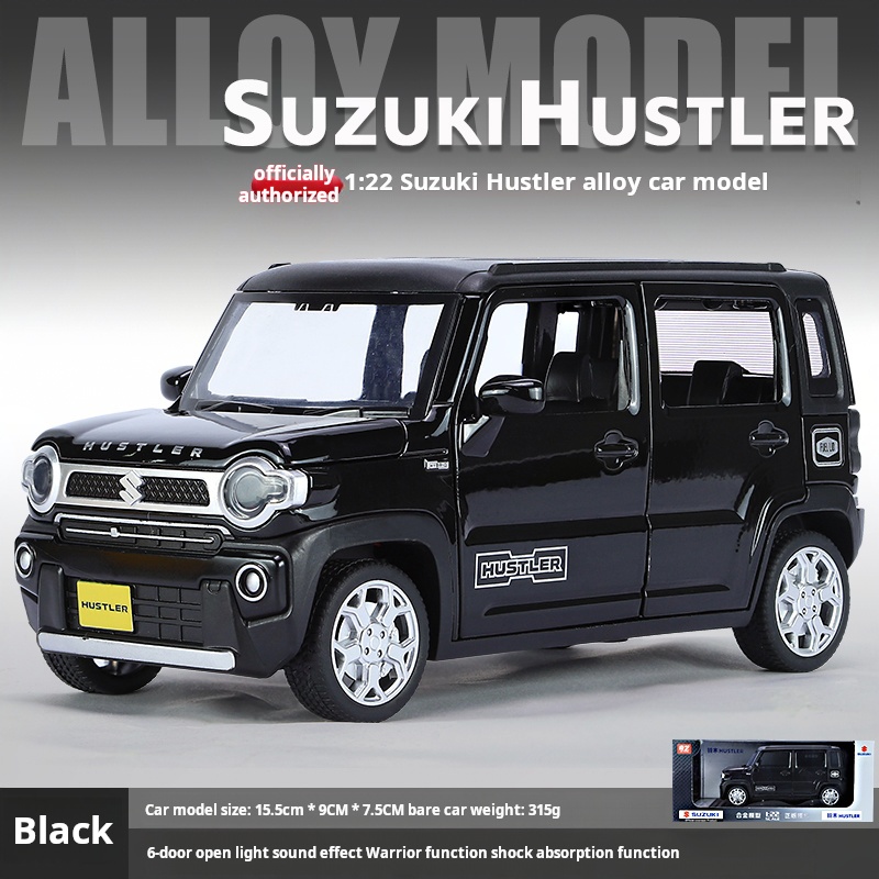 1:22 Suzuki HUSTLER Alloy Simu - Kids Toys Jeep ulasan dan harga