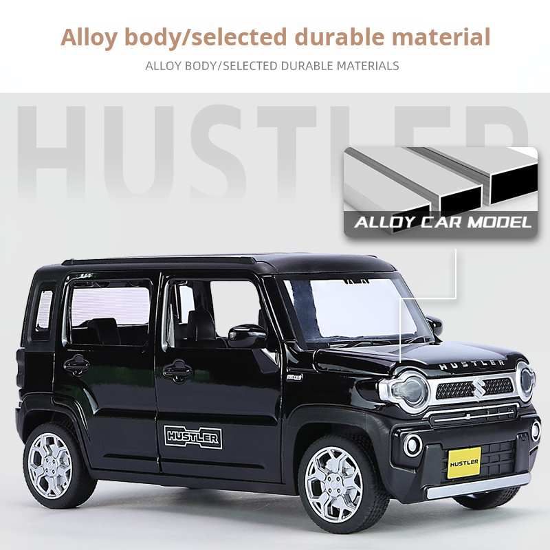 1:22 Suzuki HUSTLER Alloy Simu - Kids Toys Jeep ulasan dan harga