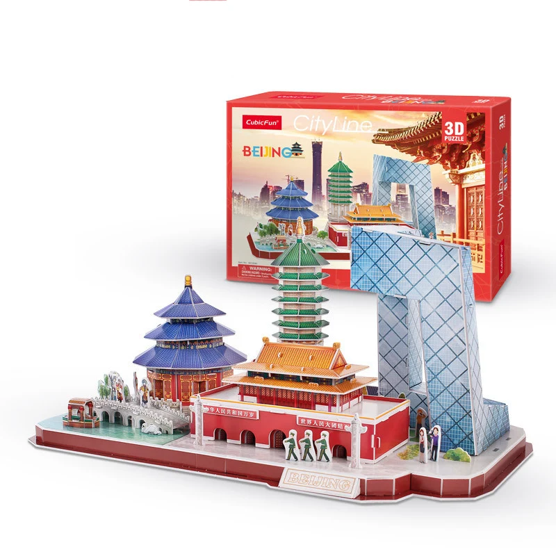 3D Puzzle Game DIY Toy Paper M - Kids Toys London ulasan dan harga