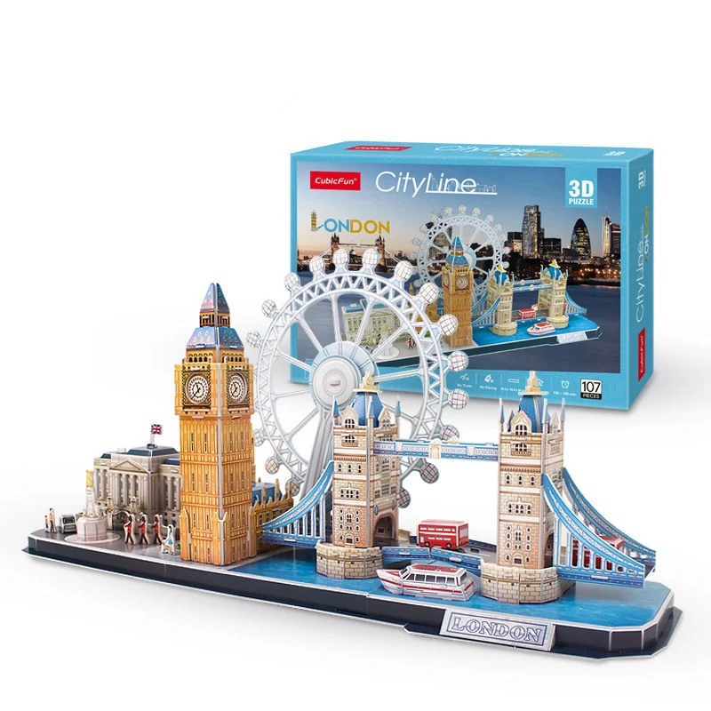 3D Puzzle Game DIY Toy Paper M - Kids Toys London ulasan dan harga