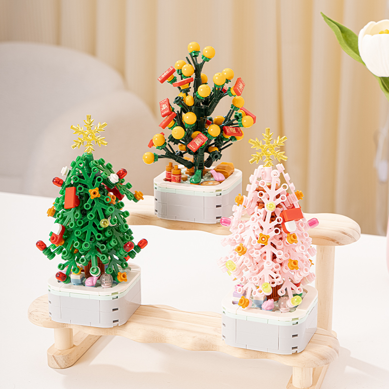 Creative Brick Christmas Tree  - Kids Toys Xmas 2025 ulasan dan harga