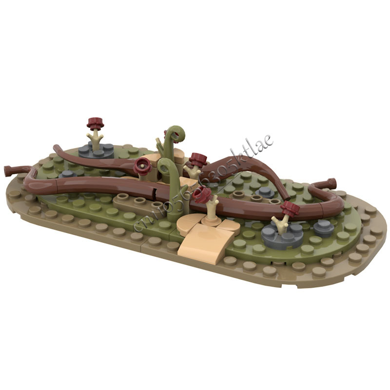 150 PCS Trees Prototaxites log - Kids Toys Blocks ulasan dan harga
