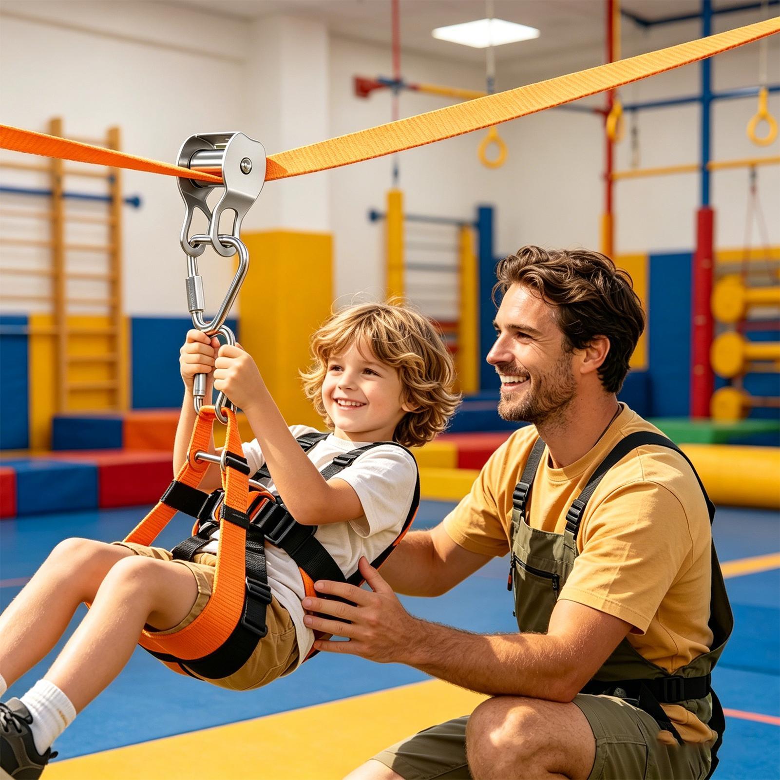 Zip Line for Kids Balance Fun  - Kids Zip Toys ulasan dan harga