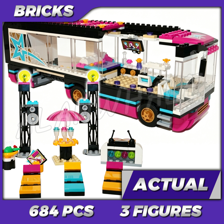 684pcs Friends Pop Star Tour B - Kids Toys Xmas 2025 ulasan dan harga