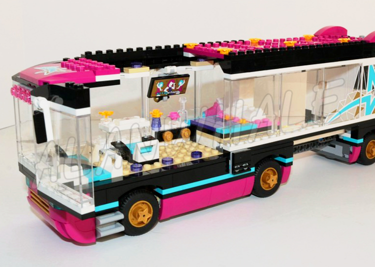 684pcs Friends Pop Star Tour B - Kids Toys Xmas 2025 ulasan dan harga