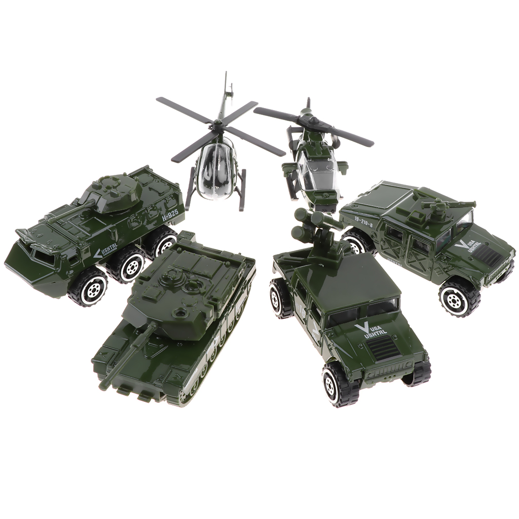 6 in 1 Assorted 1/87  Vehicles - Kids Toys Jeep ulasan dan harga