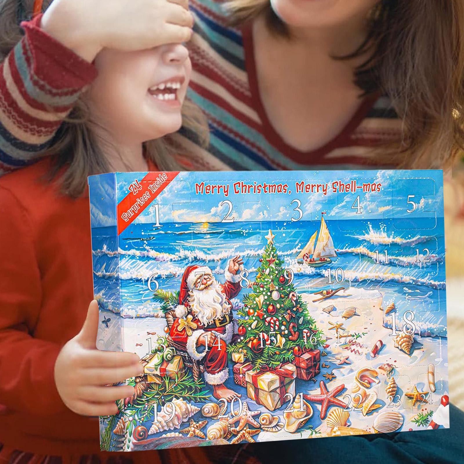 2025 Seashells Advent Calendar - Kids Toys Christmas 2025 ulasan dan harga
