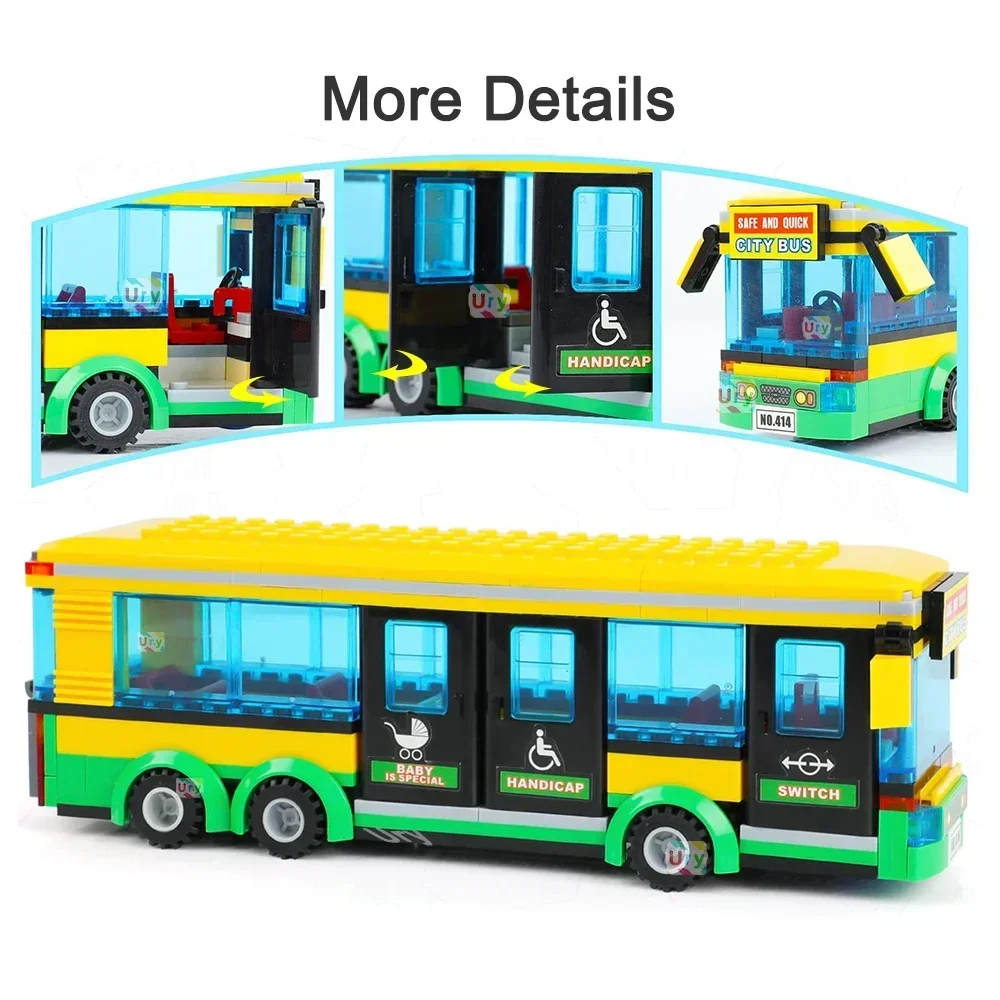 Bus City UK London Yellow Pass - Kids Toys London ulasan dan harga