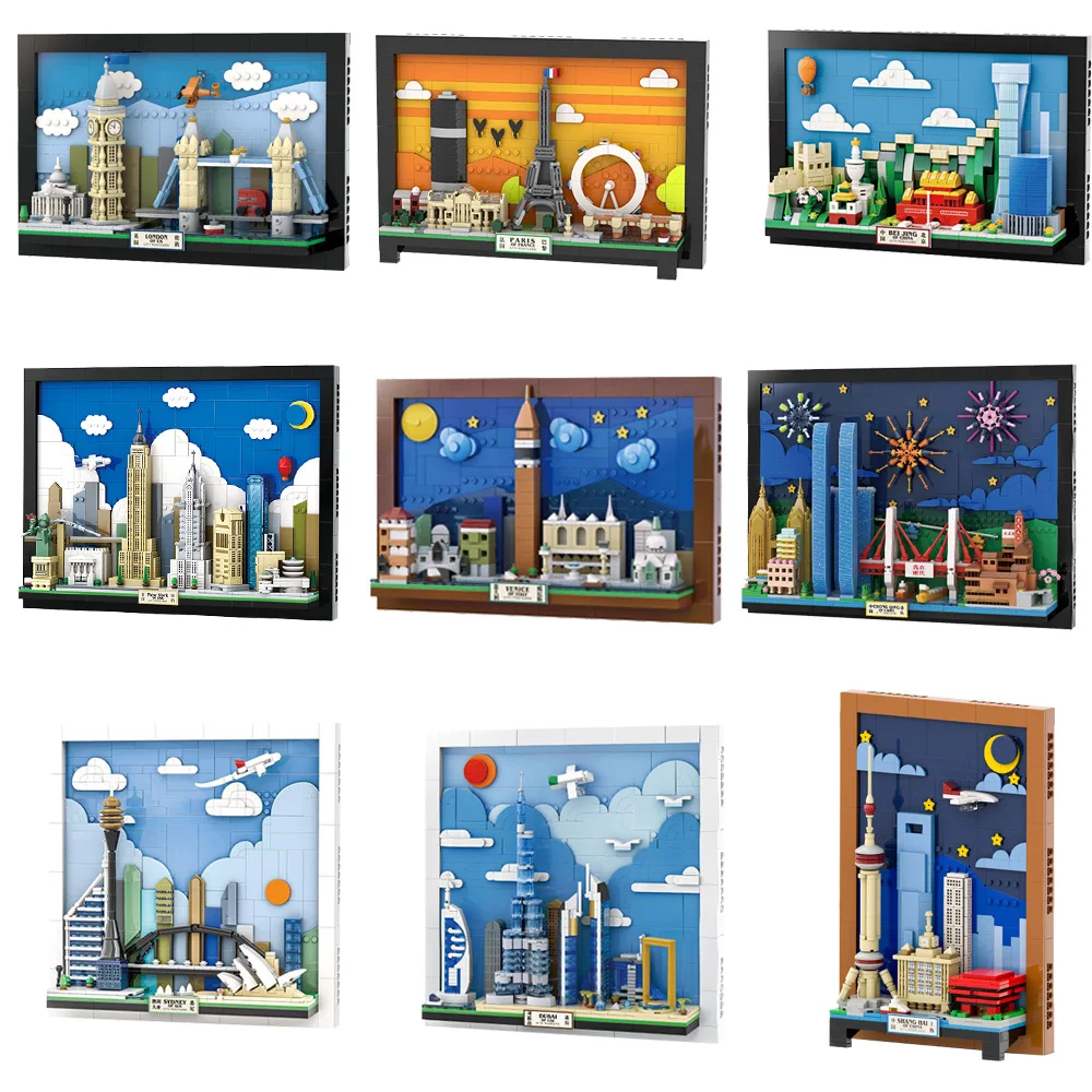 City View Building Blocks Post - Kids Toys London ulasan dan harga
