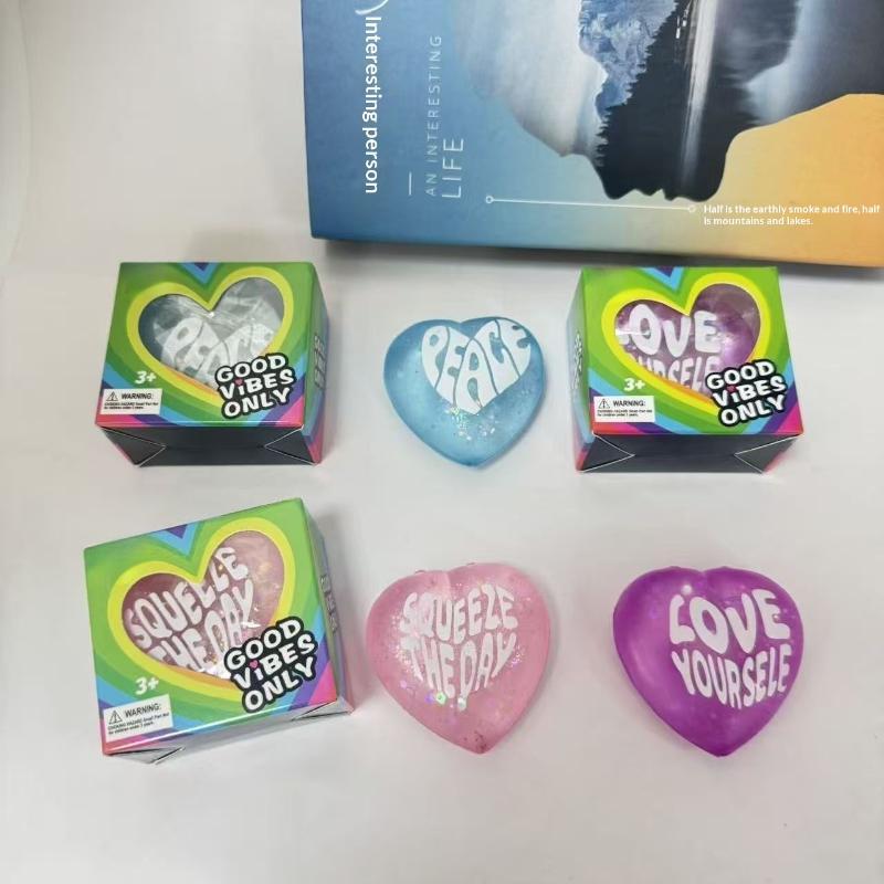 * New Sale Glitter Heart Shape - Kids Toys Quotes ulasan dan harga