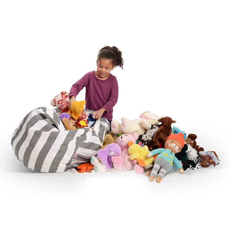 2025 New Bean Bag Storage Stuf - Kids Zip Toys ulasan dan harga