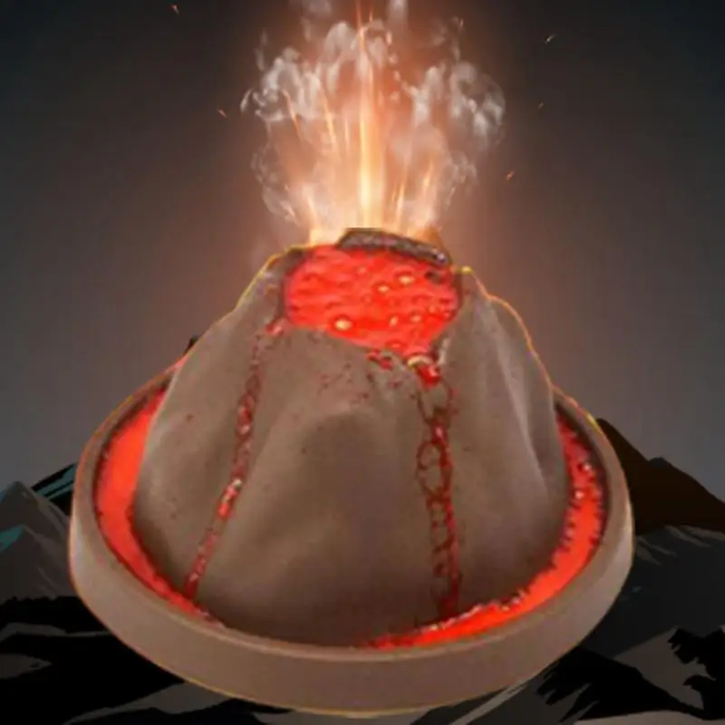 1Pc Science Exploring Toys Che - Volcano Experiment Kit ulasan dan harga