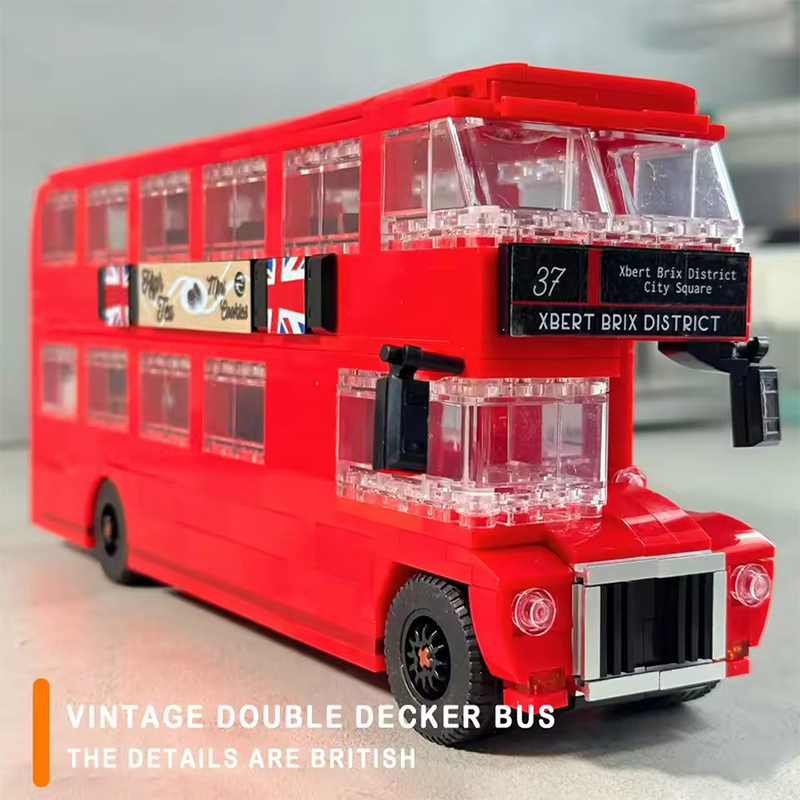 745PCS London Bus Model Bricks - Kids Toys London ulasan dan harga