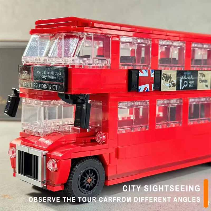 745PCS London Bus Model Bricks - Kids Toys London ulasan dan harga