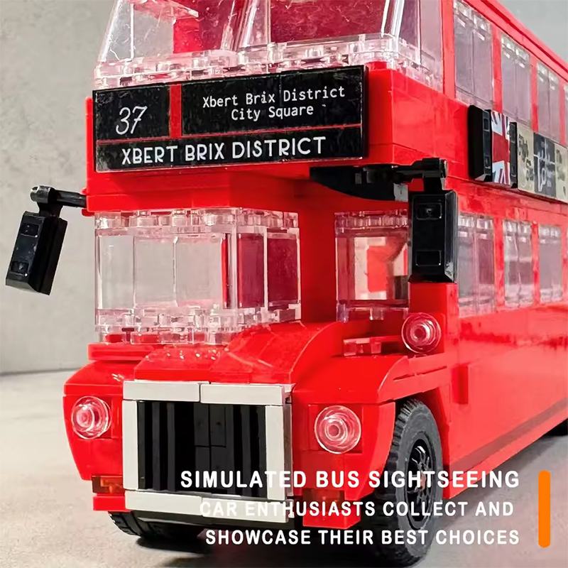745PCS London Bus Model Bricks - Kids Toys London ulasan dan harga