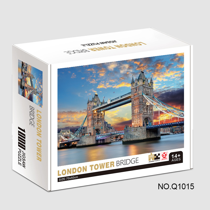 1000 Piece Famous Scenery Jigs - Kids Toys London ulasan dan harga