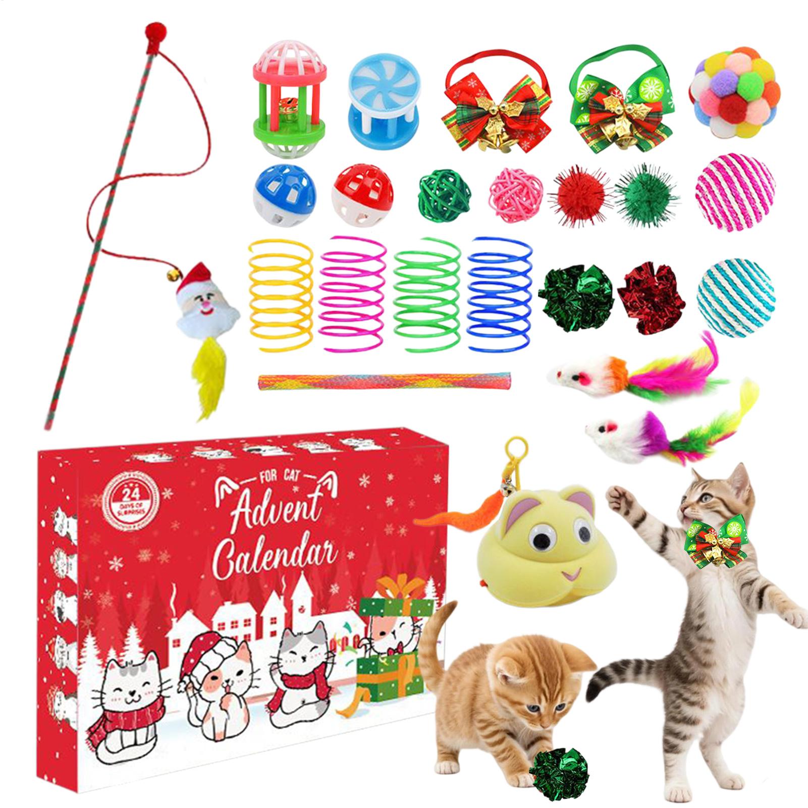 Pet Cat Toy Calendar 2025 24 D - Kids Toys Xmas 2025 ulasan dan harga