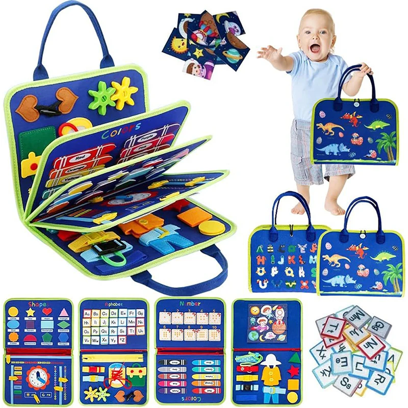 Kids Busy Board Buckle 1-5 Yea - Kids Zip Toys ulasan dan harga