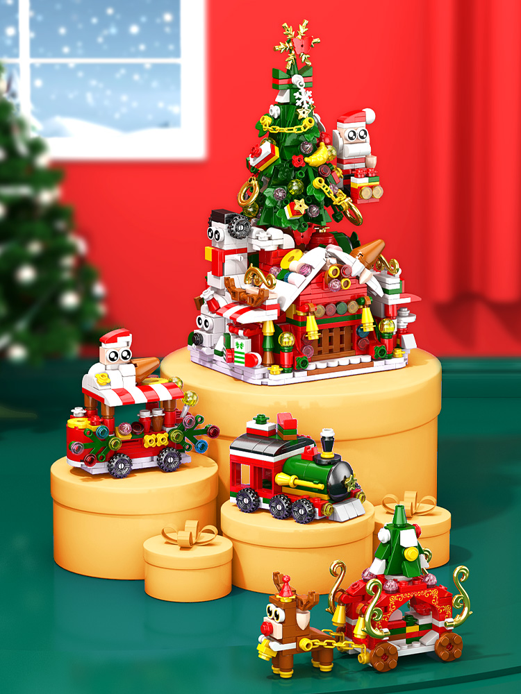 DIY 8in1 Lights Christmas Elk  - Kids Toys Xmas 2025 ulasan dan harga
