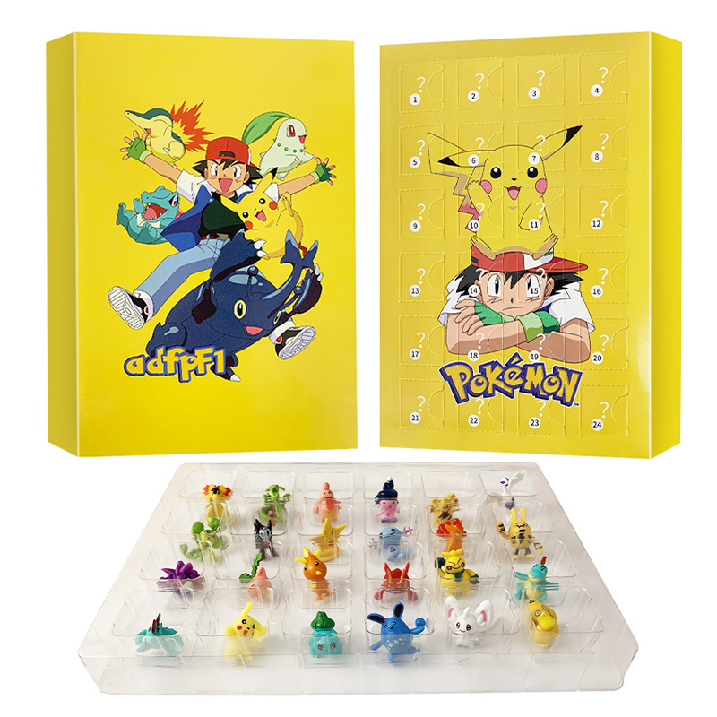 Pokemon Advent Calendar Box 20 - Kids Toys Xmas 2025 ulasan dan harga