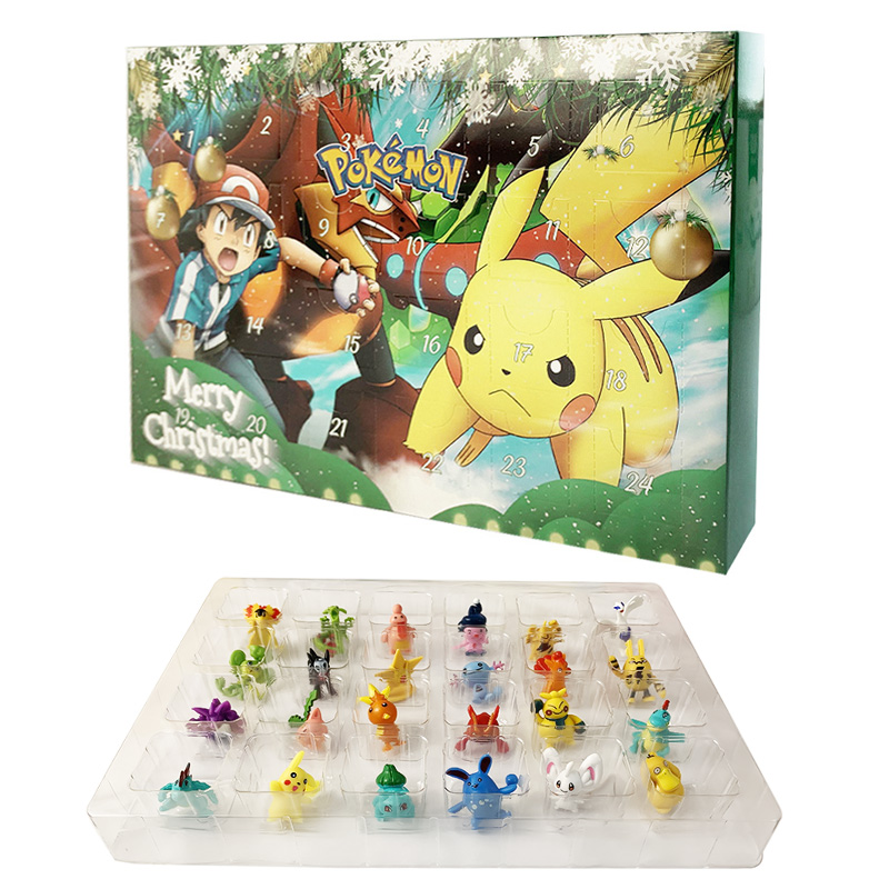 Pokemon Advent Calendar Box 20 - Kids Toys Xmas 2025 ulasan dan harga