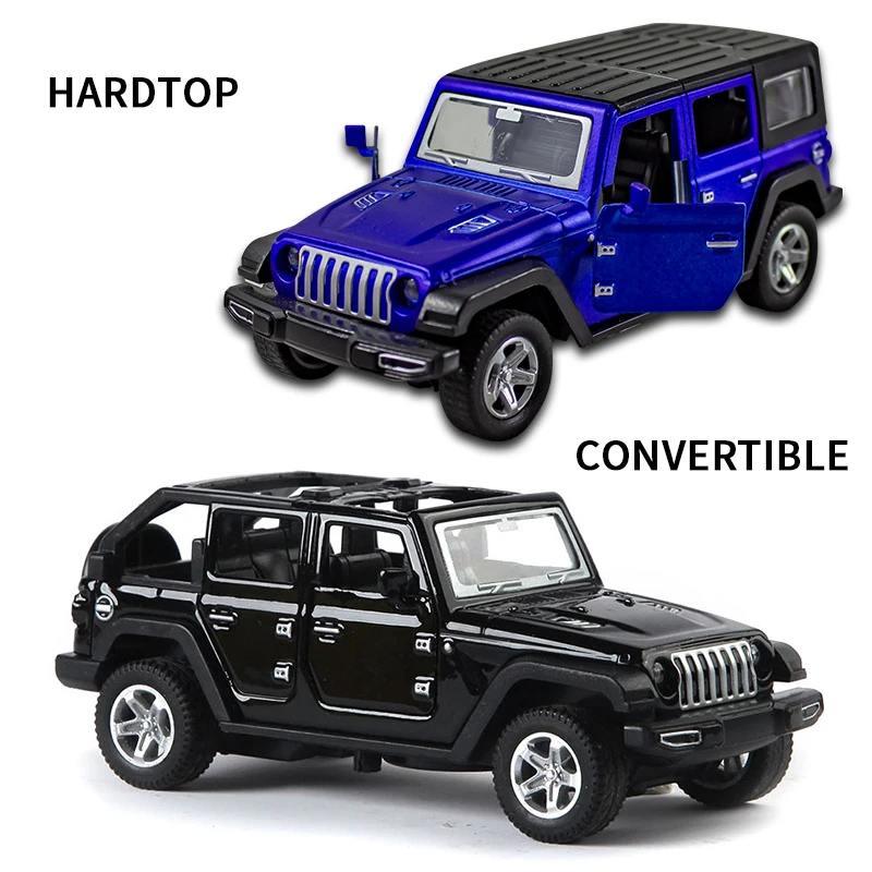 1:36 Alloy JEEPS Wrangler Car  - Kids Toys Jeep ulasan dan harga