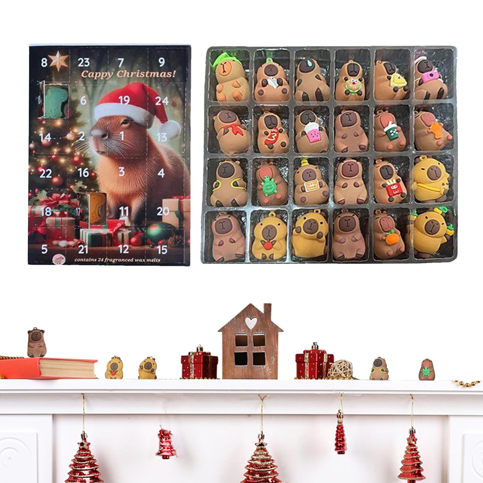 2025 Capybara Advent Calendar  - Kids Toys Xmas 2025 ulasan dan harga