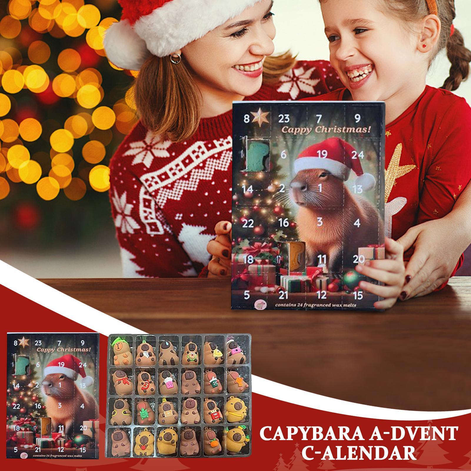 2025 Capybara Advent Calendar  - Kids Toys Xmas 2025 ulasan dan harga