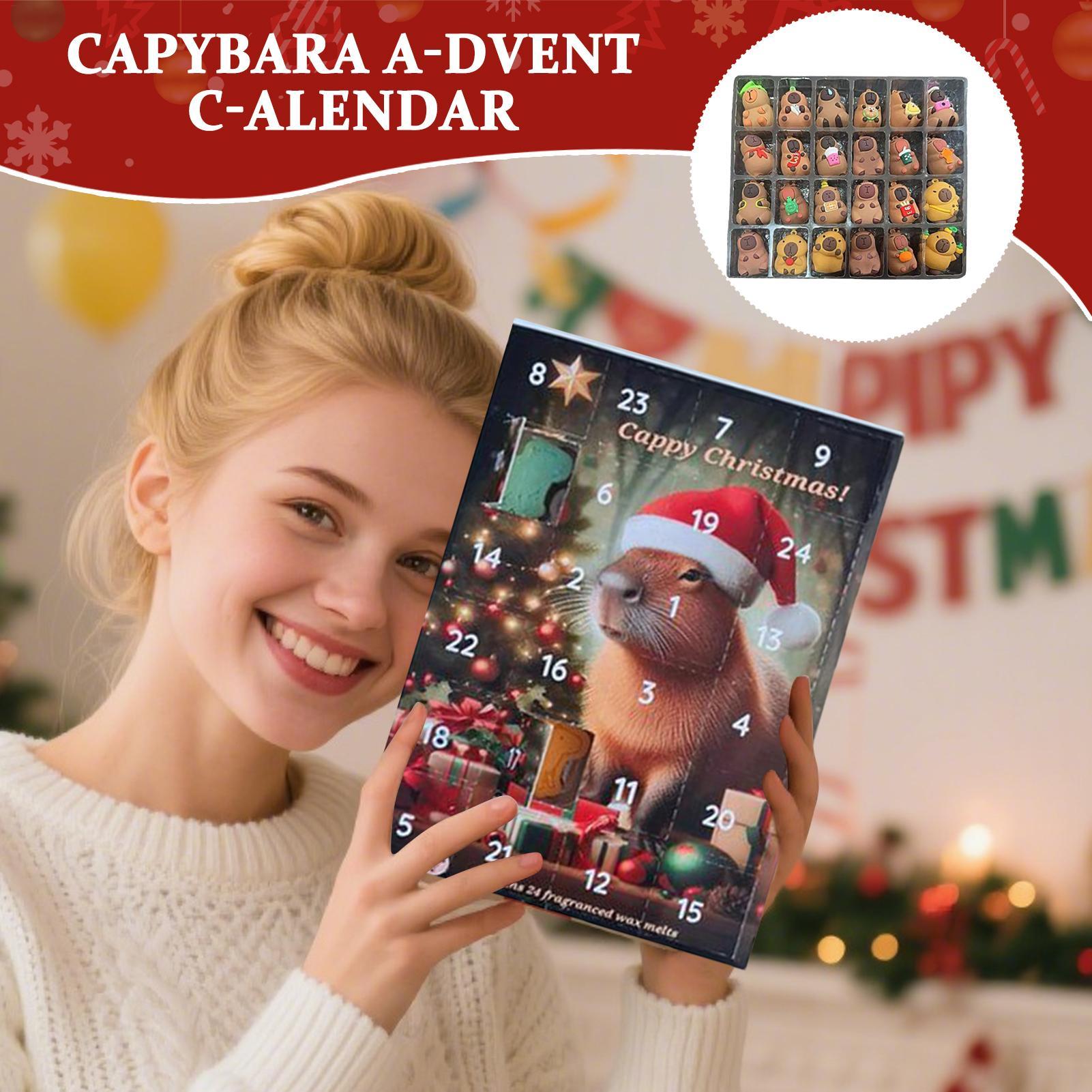 2025 Capybara Advent Calendar  - Kids Toys Xmas 2025 ulasan dan harga